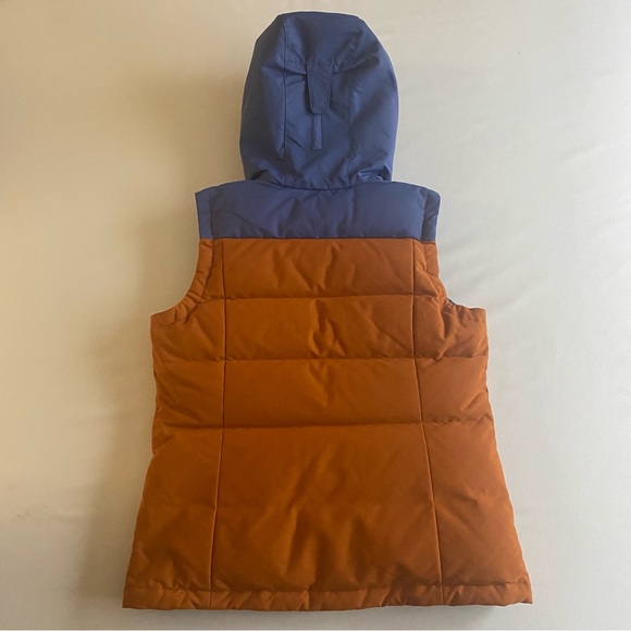 Columbia Winter Challenger 550 Down Vest Women M Sherpa Hooded Full Zip Puffer - Picture 13 of 16